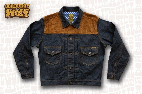 Ande Whall Wolf Jacket Corduroy Yoke Version - Just Released