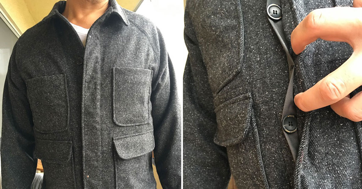 Apolis Coated Wool Chore Coat Review 