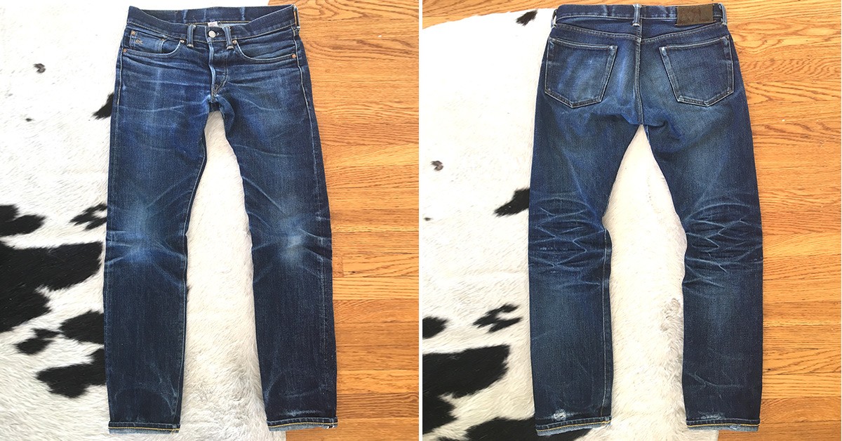 RRL Slim Fit Rigid (3 Years, 2 Washes) - Fade of the Day