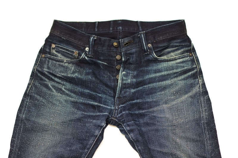 Fade Friday - Pure Blue Japan XX-007 (3 years, Washes Unknown)