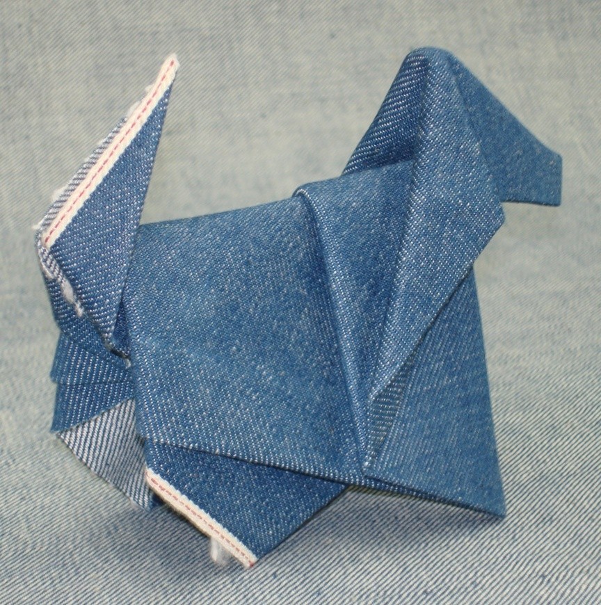 Origami Dog - Naked & Famous Origami Selvedge Denim