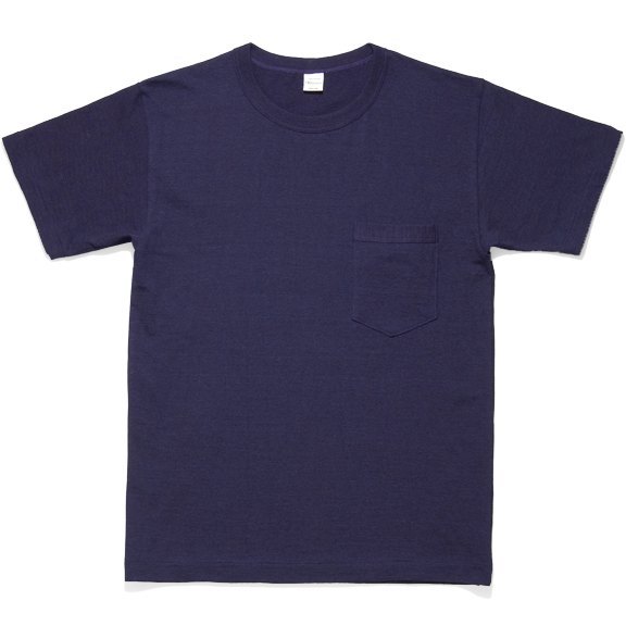 Warehouse T-Shirt - Indigo Rope Dyed Pocket Tee