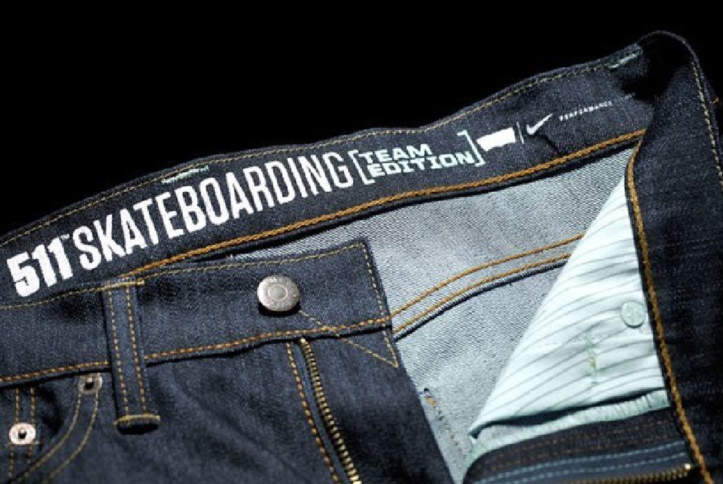 Levi's x Nike 511 Skateboarding Jeans - Just Released