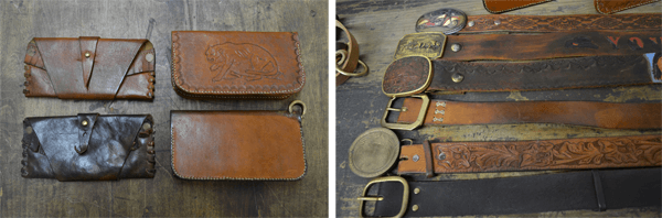 Wallets and Belts - Norman Porter Leather Goods