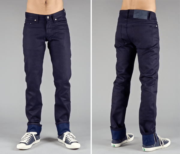 Fit - Naked & Famous Weird Guy Blue Weft Selvedge