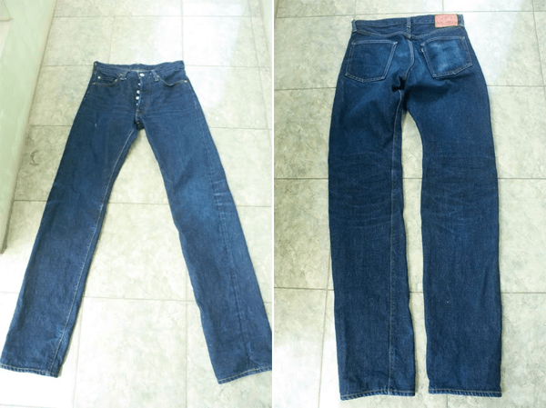After 2 months and first wash - DENIME Lot 773