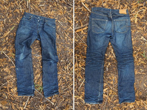Front and Back Flat - Levi’s LVC 1947 501xx