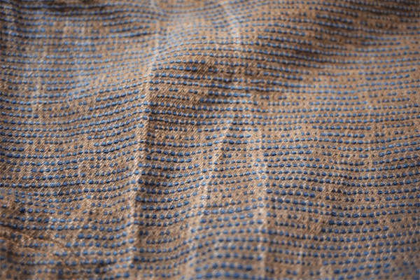 Honeycombs Closeup - Kapital Century Jeans 5S (6 months, 1 wash)