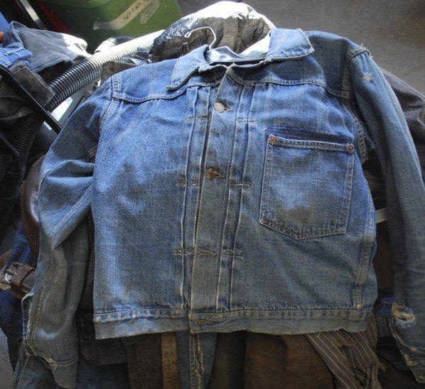 An original Levi's Type I before the pocket flap was added