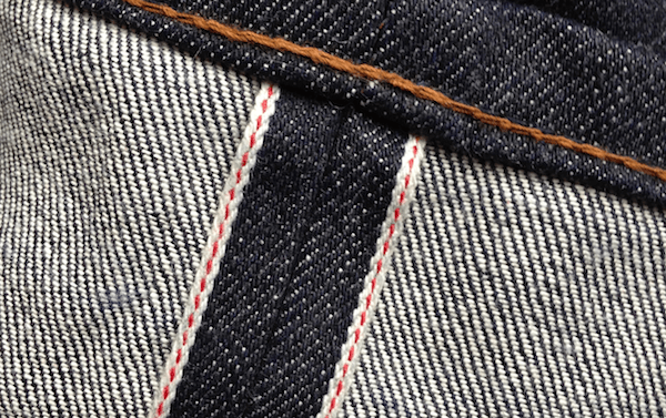 Selvedge and Chainstitch details on Brave Star Selvedge