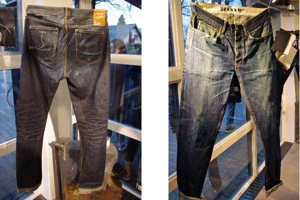 Worn Denham Butcher Jeans