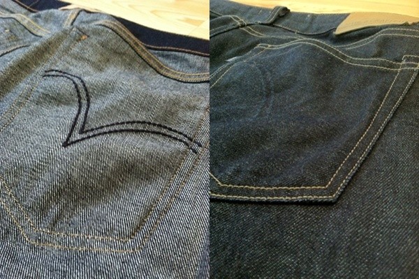 Levi's Made and Crafted Back Pockets