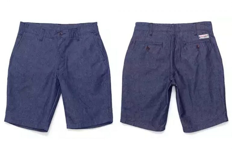 Left-Field-NYC-Angus-Young-Shorts-Indigo-Chambray-Just-Released
