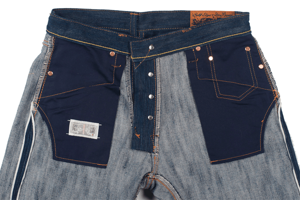 Pocket Bags - Self Edge x Dry Bones Natural Indigo Hank Dyed Jeans