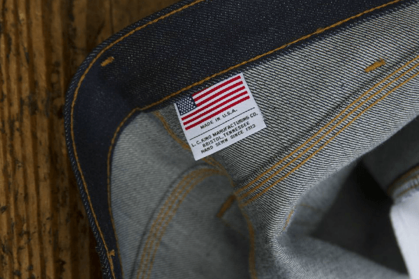 Made In USA Tag - Pointer Brand American Original Blue Jeans (Lot 158R)