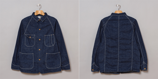 Front and Back - OrSlow 1950's Coverall Jacket