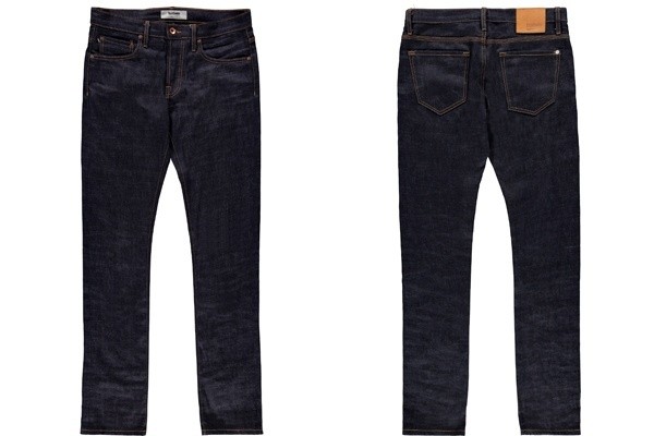 Baldwin Denim x Suit Supply Front and Back