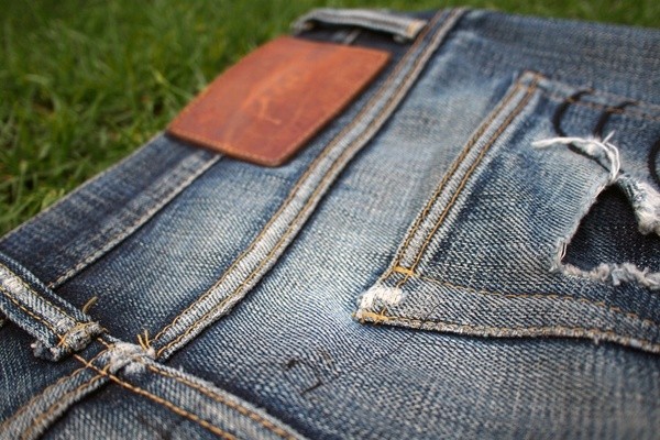 Back Closeup - Self Edge x Imperial SEXI14 (15 Months, 8 Soaks, 3 Washes) 