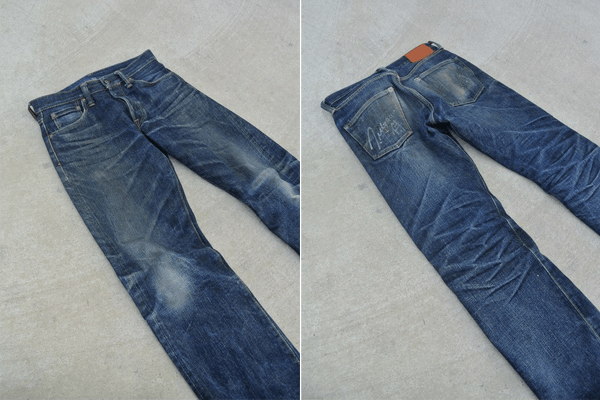 Sides - Samurai Jeans S5000VX (6 Months, 2 Soaks, 2 Washes)