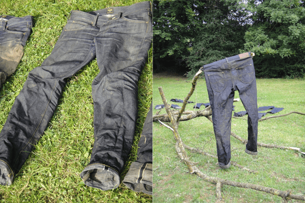 Drying Lee Jeans 101S 
