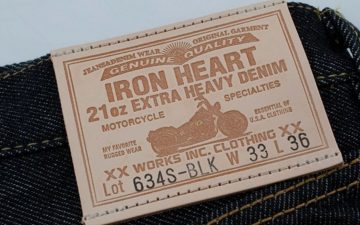 Iron-Heart-Black-21oz-Selvedge-Denim-Straight-Cut-Jean