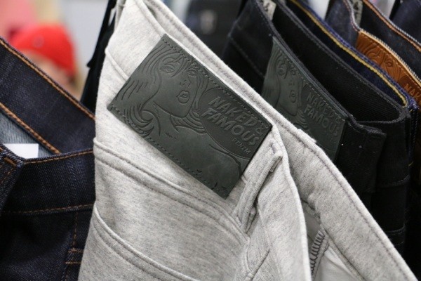Naked & Famous Sweat pant denim. For the stylish and slovenly.