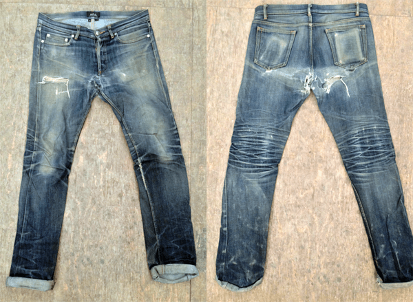 Tyler Beatson’s APCs – worn 25 months with 10 washes