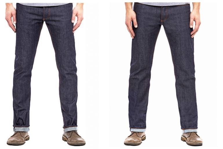 RPMWest Slim and New Classic Fits side by side 