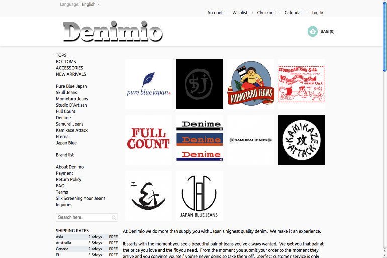 Mahoto hopes to give Denimio's website a facelift with increased functionality
