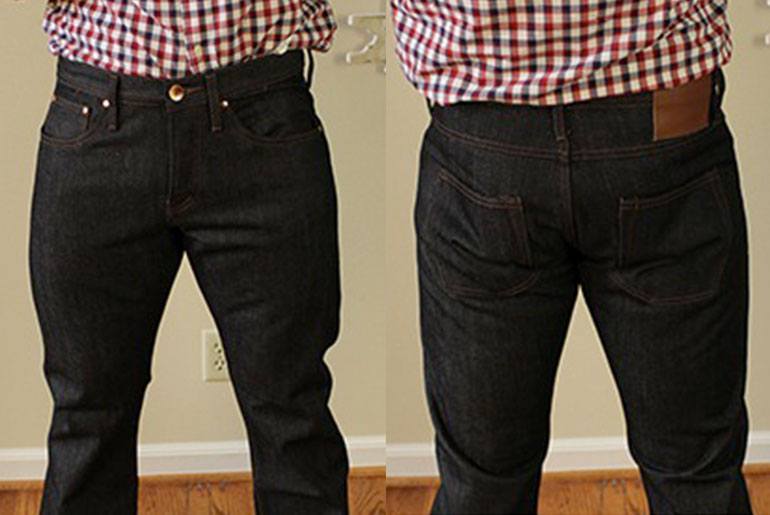 best jeans for guys with thick thighs