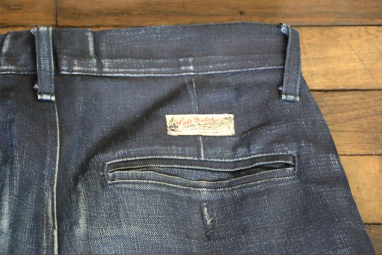 Fade Friday – Left Field Indigo Canvas Chino (6 months, 2 washes)