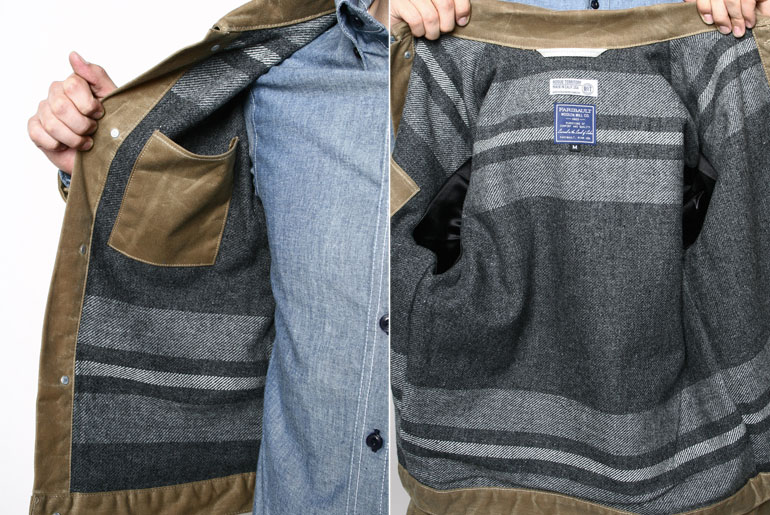 Rogue-Territory-Waxed-Canvas-Supply-Jacket-Blanket-Lined-Interior