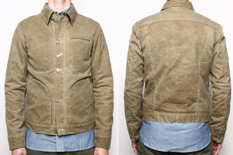 Rogue-Territory-Waxed-Canvas-Supply-Jacket-Blanket-Lined-front-and-back