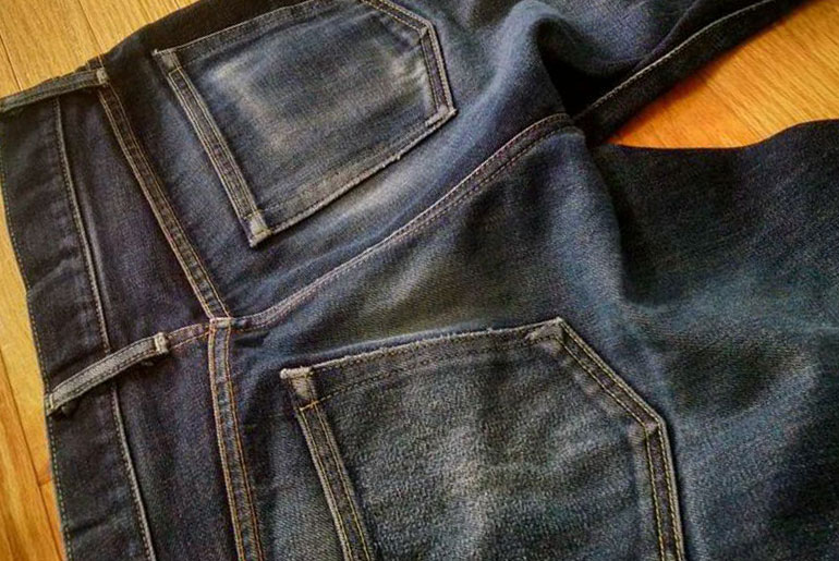 Fade Friday – Uniqlo MIJ Slim Fit (11 months, 5 washes)