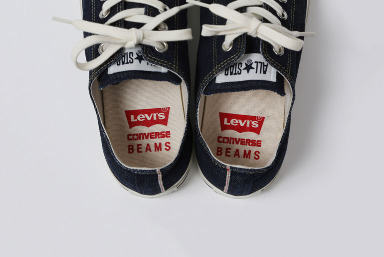 Converse x Levi’s for Beams Selvedge Denim All-Star Sneakers