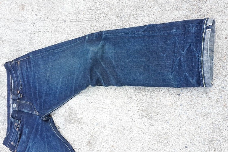 Fade of the Day – Real Japan Blues D008 (6 months, 1 wash, 1 soak)