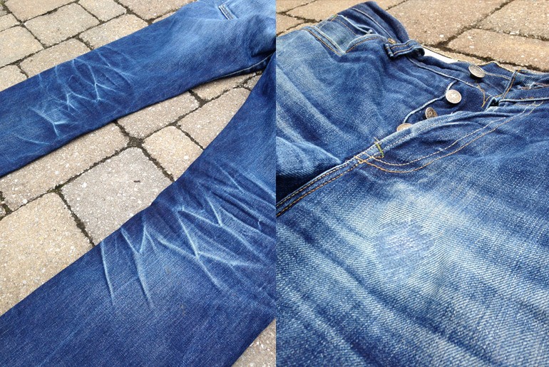 Fade of the Day – Imogene x Willie Barton Rigid (3 years, 10 washes)