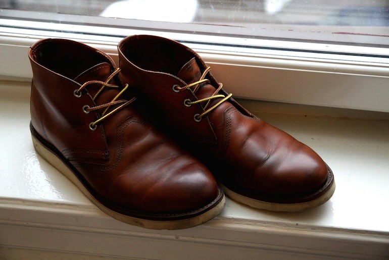 Fade of the Day – Red Wing 3140 Chukka (3 Years)