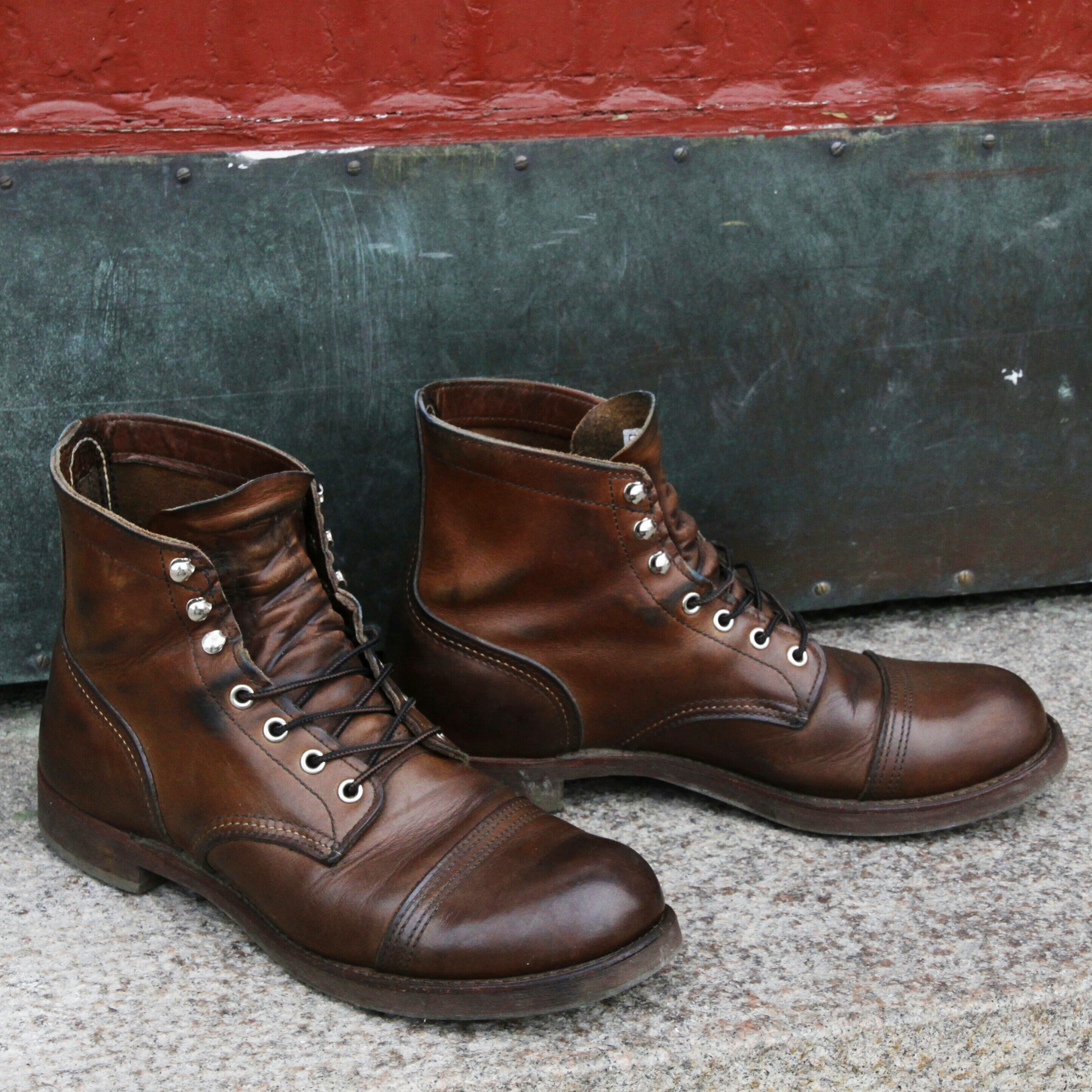Fade of the Day - Red Wing 8111 Iron Ranger (3 Years)