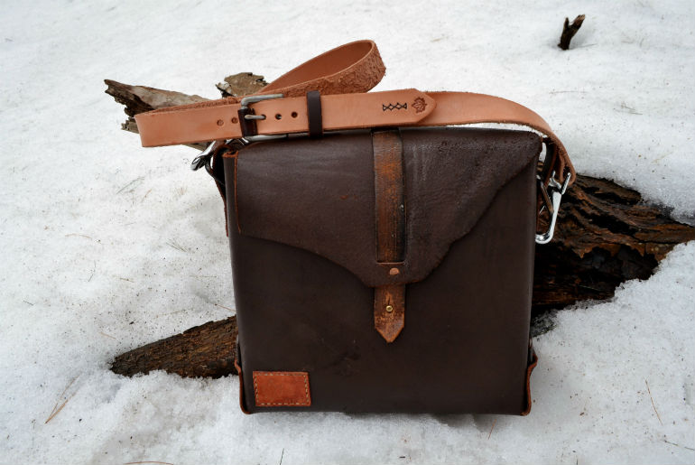Mini Satchel, Image Courtesy of BWeiss Leather
