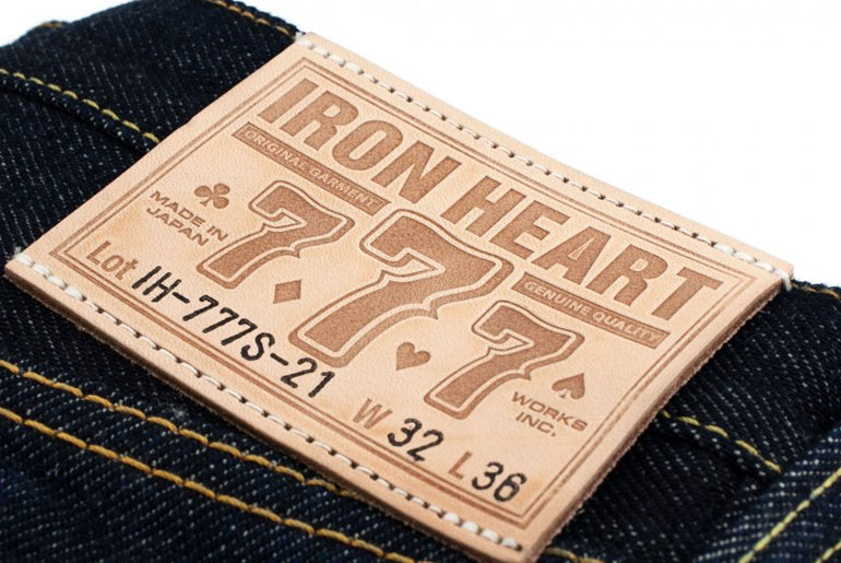 Iron Heart 777S 21oz. Slim Tapered Jeans