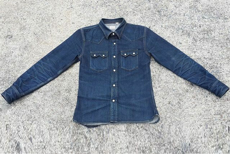 Fade of the Day – The Flat Head 7002W Shirt (6 months, 0 washes)
