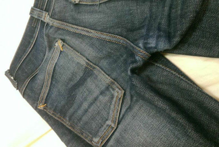 Fade of the Day – Nudie Grim Tim Dry Organic (2 years, 2 washes)