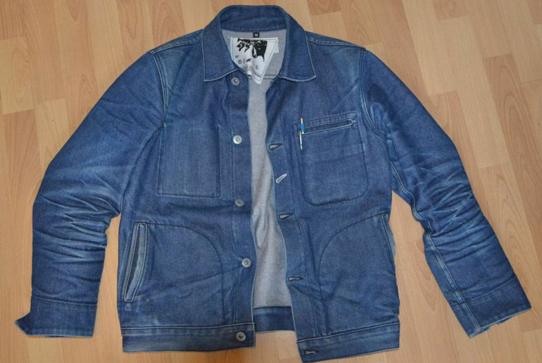 Fade of the Day – Rogue Territory Broken Twill Supply Jacket (14 months, 1 wash)