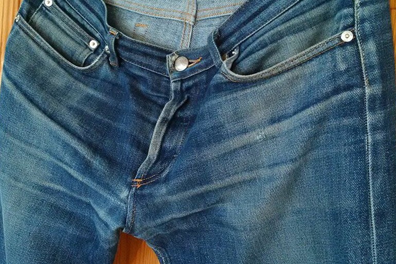 Fade of the Day – A.P.C. Petit Standard (3.5 Years, 2 Washes, 3 Soaks)