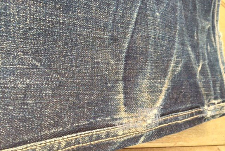 Fade of the Day – Levi’s 501 STF (1.5 years, 2 washes)