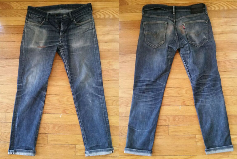 Fade of the Day – Levi’s 511 Commuter (3 years, 1 wash)