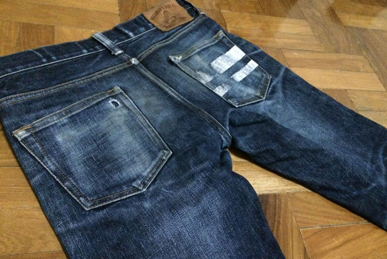 Fade of the Day – Momotaro X Japan Blue 0200SP (15 Months, 8 Washes, 3 Soaks)