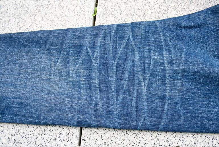 Fade of the Day – Sugar Cane x Self Edge SCxSE2 (27 months, 4 washes, 3 soaks)