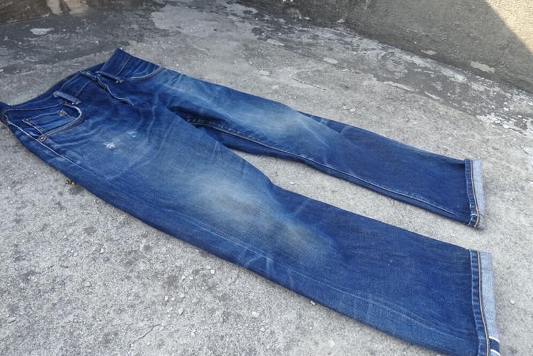 Fade of the Day – Left Field NYC Cone Mills 13oz. Greaser (15 Months, 2 Washes)